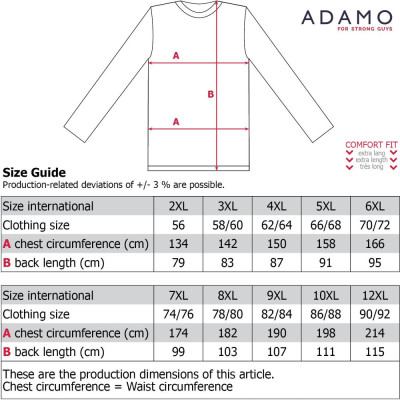 ADAMO tričko pánské CF 139901 dlouhý rukáv