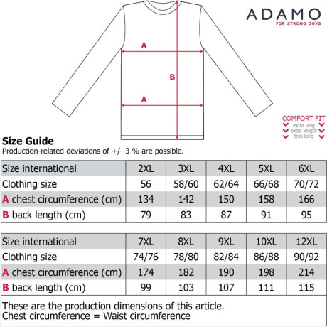 ADAMO tričko pánske CF 139901 dlhý rukáv