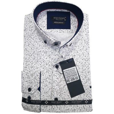 EGO MAN košile pánská RE-208-02 regular fit