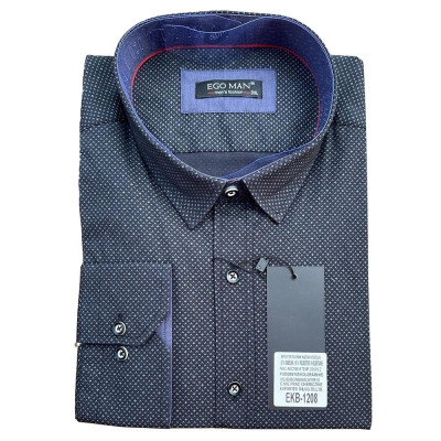 EGO MAN košile pánska EKB-1208 regular fit nadmerná veľkosť