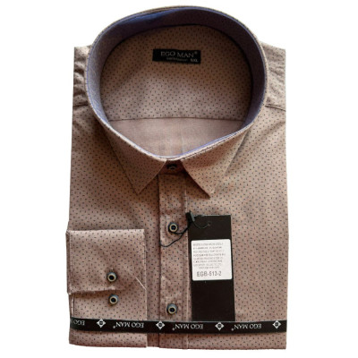 EGO MAN košile pánská EGB-513-2 regular fit nadměrná velikost