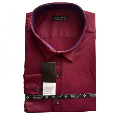 EGO MAN košile pánska EGB-513-4 regular fit nadmerná veľkosť
