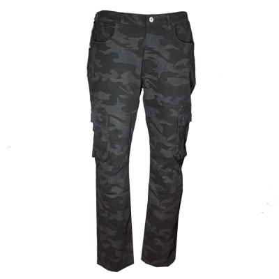 ST. LEON´F nohavice pánske DT2 L:32 kapsáče nadmerná veľkosť maskáče