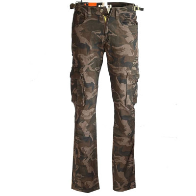 ST. LEON´F kalhoty pánské DT3 L:32 kapsáče nadměrná velikost maskáče