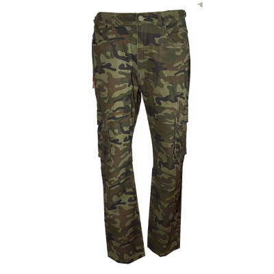 ST. LEON´F nohavice pánske DT4 L:32 kapsáče nadmerná veľkosť maskáče