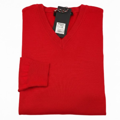 MASSARO svetr pánský 50008KB-02 výstřih V