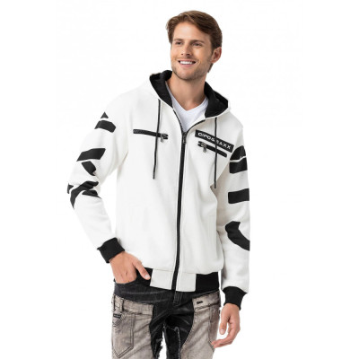 CIPO & BAXX mikina pánska CL577 kapucňa, zip