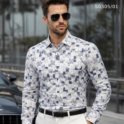 EGO MAN košeľa pánska S0305-01 slim fit